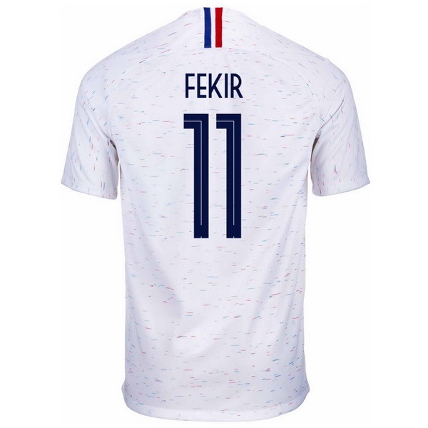 Camiseta Francia 2ª Fekir 2018 Blanco